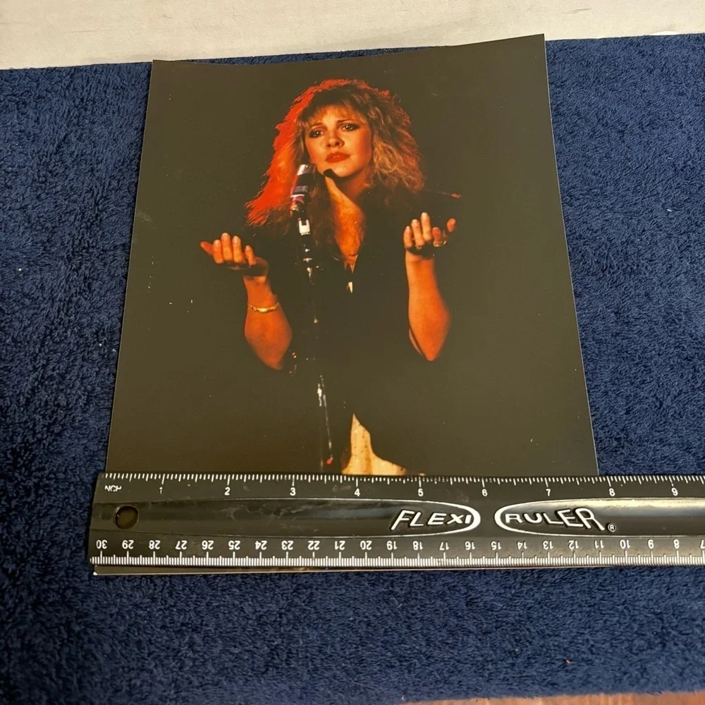 1986 Stevie Nicks 8X10 Live Concert Picture Photo Fleetwood Mac Decor